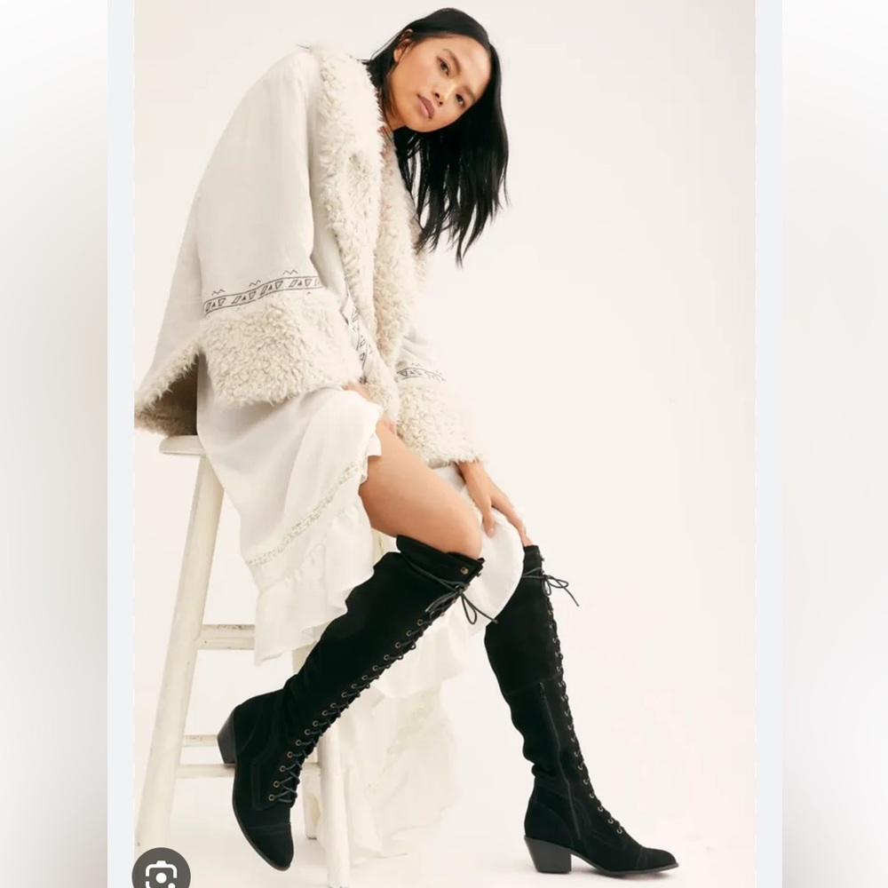 Joe Lace-Up Over-The-Knee Boots
